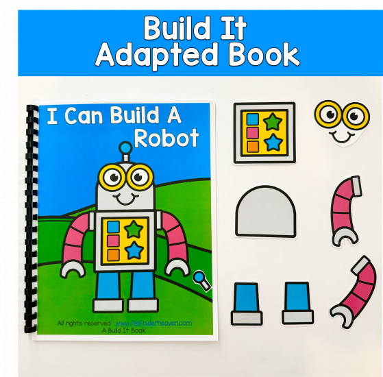 I Can Build A Robot 3 Adapted Book