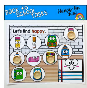 Back To School Emotions Activities