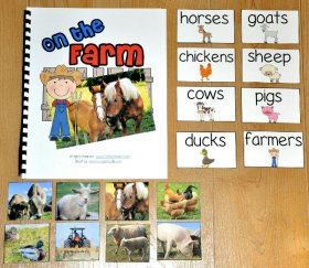 On the Farm Adapted Book (w/Real Photos)