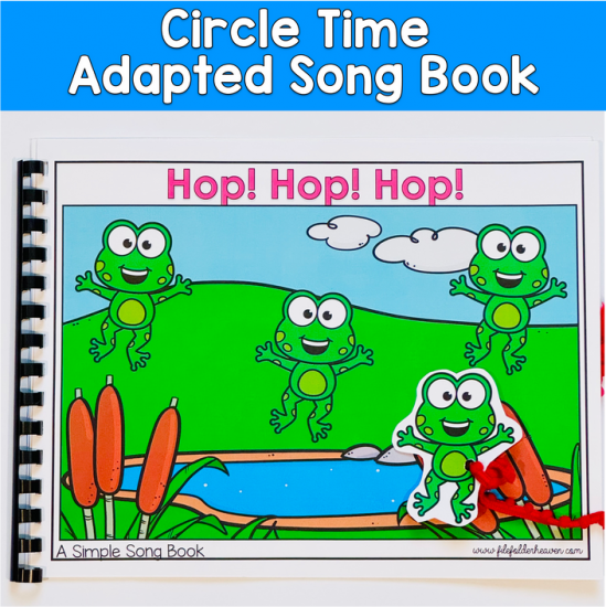 Hop! Hop! Hop! Adapted Song Book For Circle Time