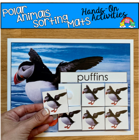 Polar Animals Sorting Mats