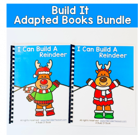 I Can Build A Reindeer Adapted Books Mini-Bundle