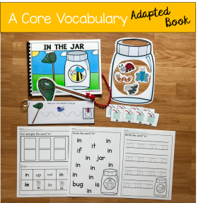 "In the Jar" (Working With Core Vocabulary)