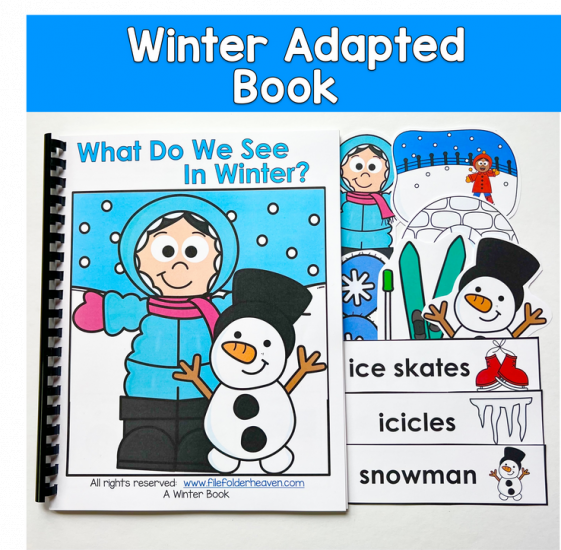 Winter Adapted Book: What Do We See In Winter