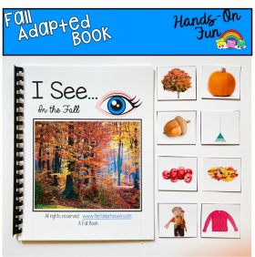 "I See" Fall Adapted Book (w/Real Photos)