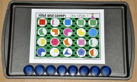 Fractions: "Find and Cover" Activities