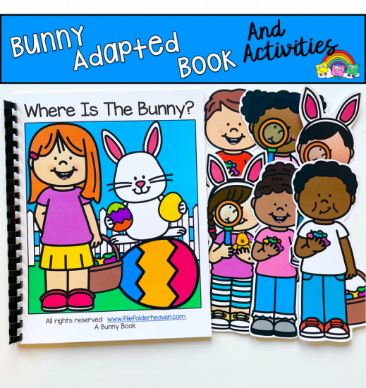 Bunny Adapted Book: \"Where Is The Bunny?\"