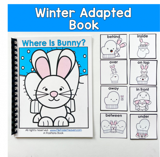 Prepositions Adapted Books: Where Is Bunny?