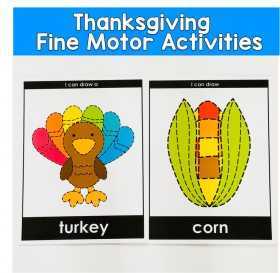 Thanksgiving Tracing Activities