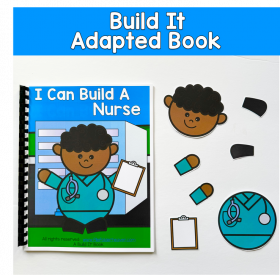 I Can Build A Nurse Adapted Book 3
