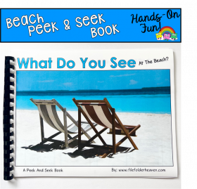 Beach Peek And Seek Book