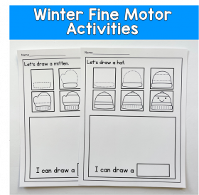 Winter Directed Drawing Activities