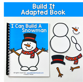 Build It Adapted Book: I Can Build A Snowman