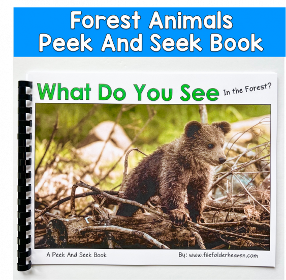 Forest Animals Peek And Seek Book
