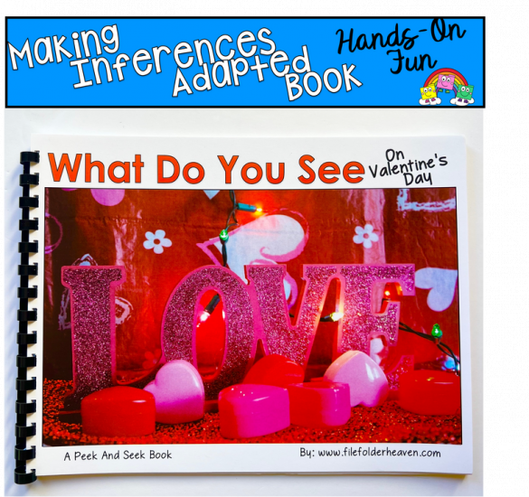 Valentine\'s Day Peek And Seek Book