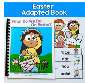 Easter Adapted Book: What Do We Do On Easter?