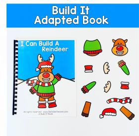 I Can Build A Reindeer Adapted Book 1
