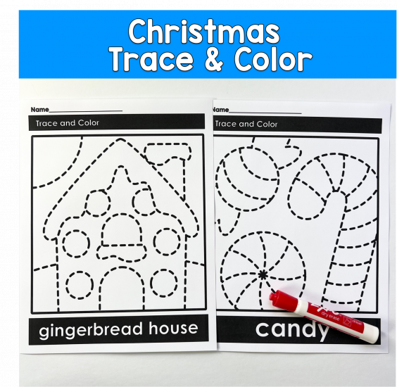 Christmas Tracing Activities