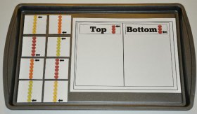 Apples Top and Bottom Sort Cookie Sheet Activity