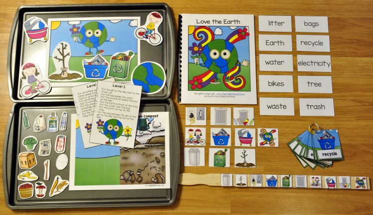 Earth Day Complete Adapted Books Unit