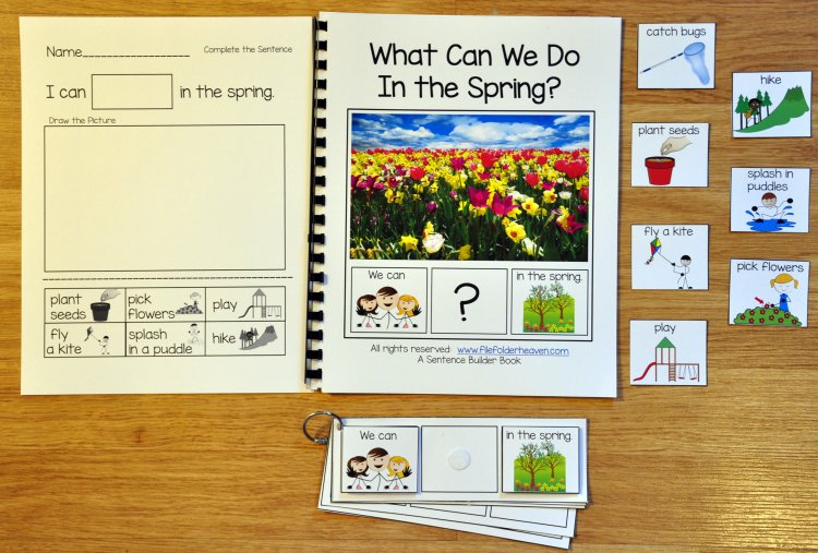 Building Sentences--\"What Can We Do In the Spring?\"