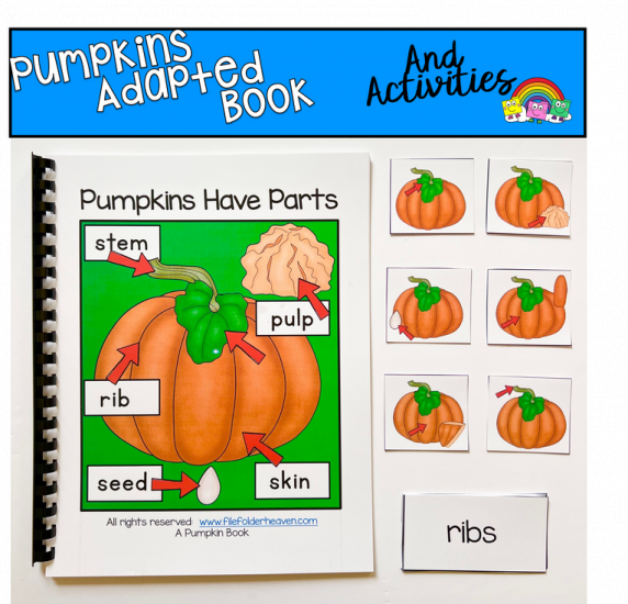 Pumpkin Parts Adapted Books