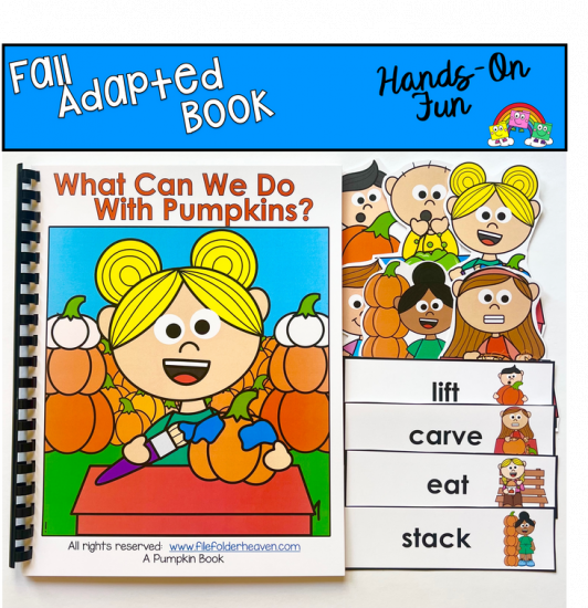\"What Can We Do With Pumpkins?\" Adapted Book