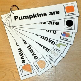 "Pumpkins Are/Pumpkins Have" Flipstrips