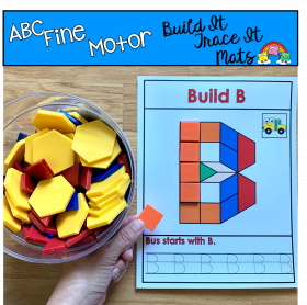 Alphabet Fine Motor Activities