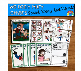 "We Don't Hurt Others" Social Story Unit