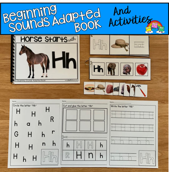 \"Horse Starts With H\" Workin With Beginning Sounds