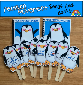 Penguin Themed Movement Books