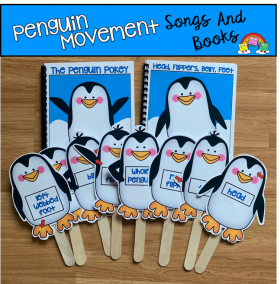 Penguin Themed Movement Books