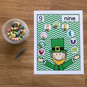 St. Patrick's Day Lucky Charms Math