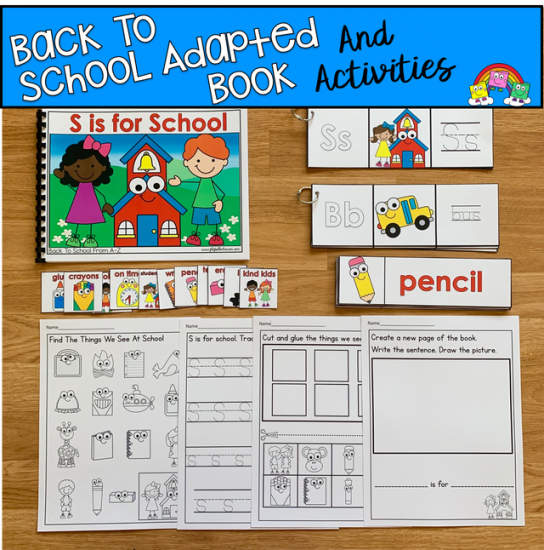 \"S is for School!\" Back To School From A-Z