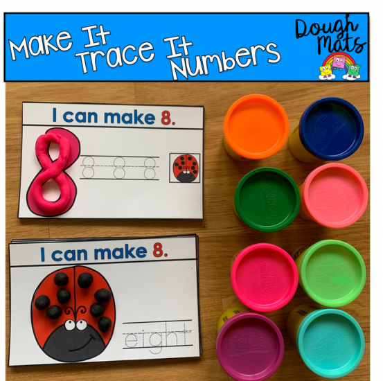 Numbers Make It Trace It Fine Motor Activities