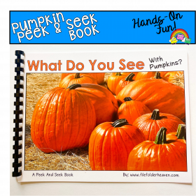 Pumpkin Peek And Seek Book