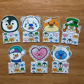 Winter Emotions Sorting Mats