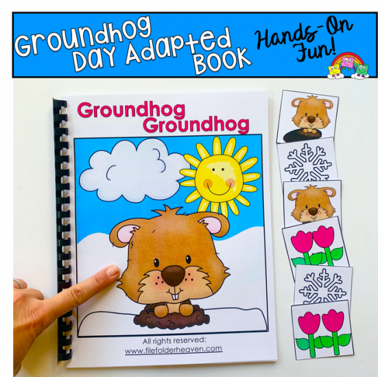"Groundhog Groundhog" Adapted Book - Click Image to Close