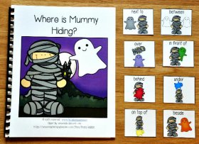 Where is Mummy Hiding? Halloween Adapted Book