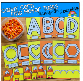 Candy Corn Fine Motor Activities