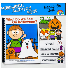 Halloween Adapted Book: What Do We See On Halloween?