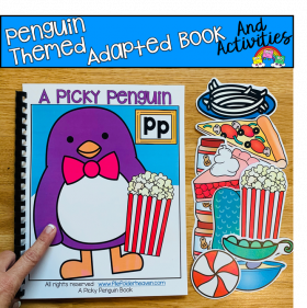 "A Picky Penguin" Adapted Book And Activities