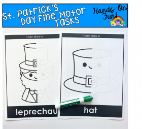 Let's Draw St. Patrick's Day Fine Motor Activities