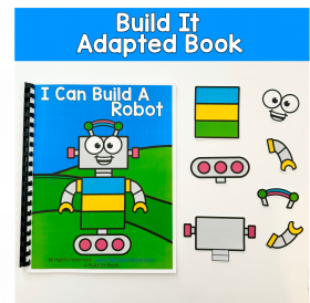 I Can Build A Robot 1 Adapted Book