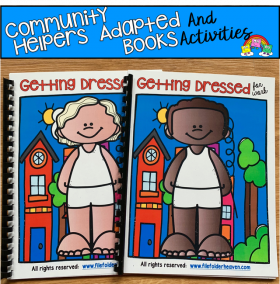 Community Helpers Adapted Books