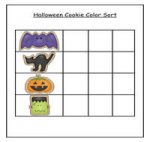 Halloween Beginning Sounds Clothespin Task