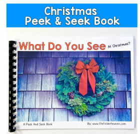 Christmas Peek And Seek Book