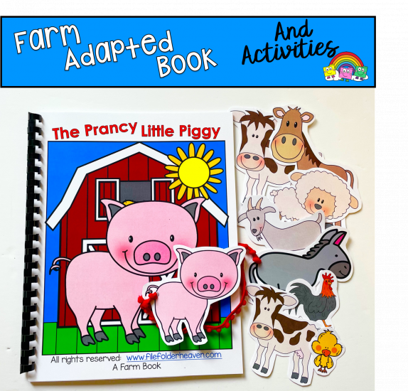 \"The Prancy Little Piggy\" Adapted Book And Activities