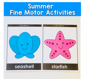 Summer Tracing Activities